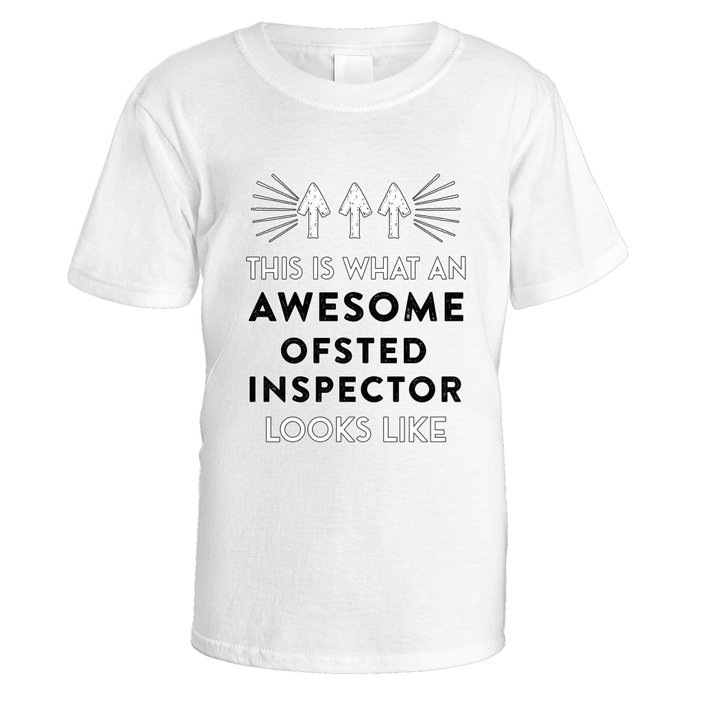 awesome-ofsted-inspector-t-shirt - White