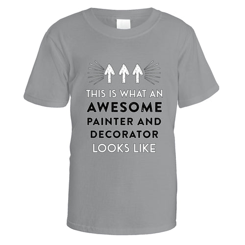 Awesome Painter And Decorator T-Shirt