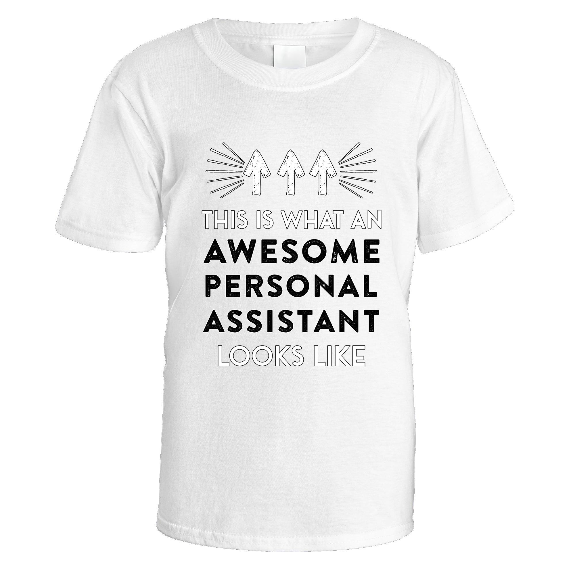 awesome-personal-assistant-t-shirt - White