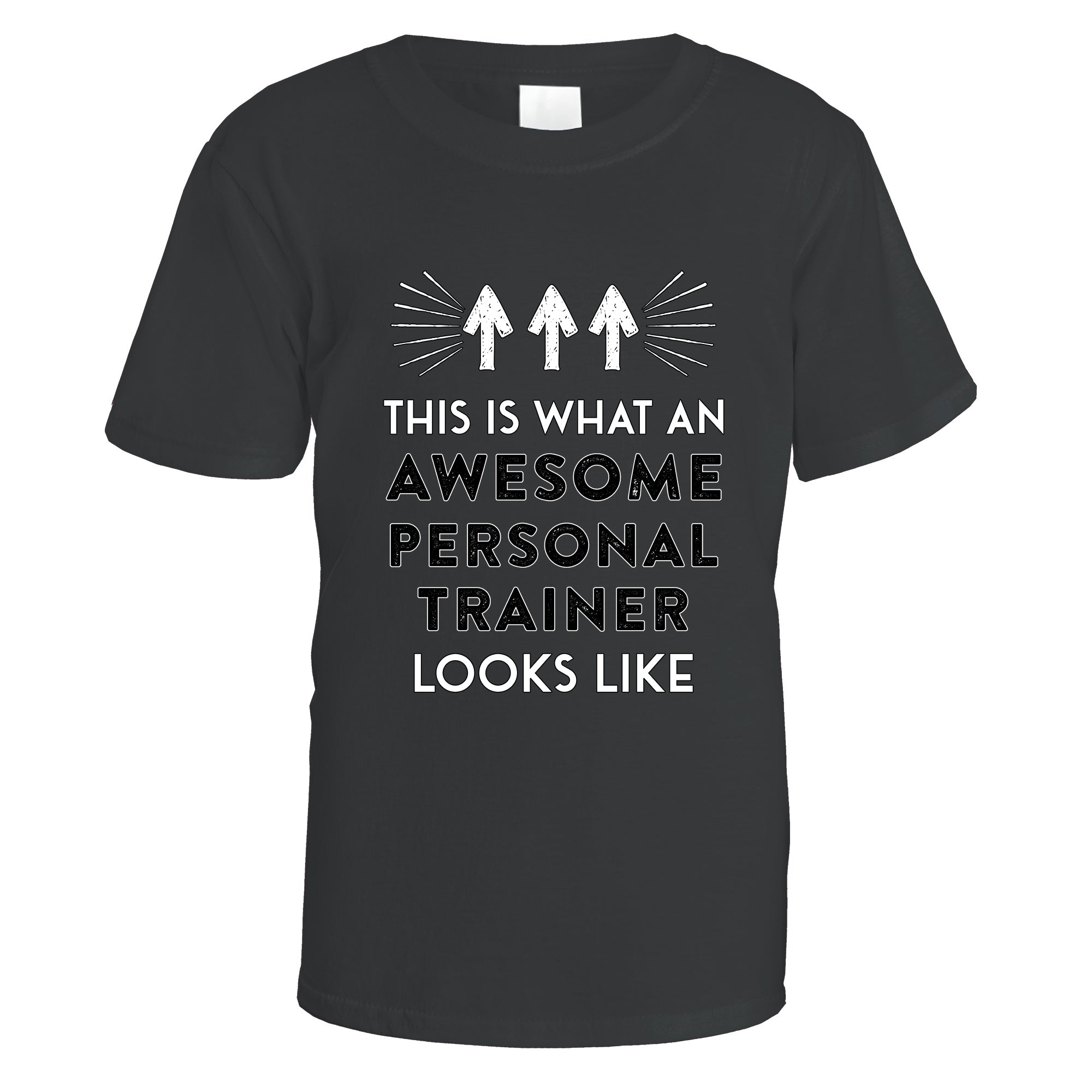 awesome-personal-trainer-t-shirt - Black