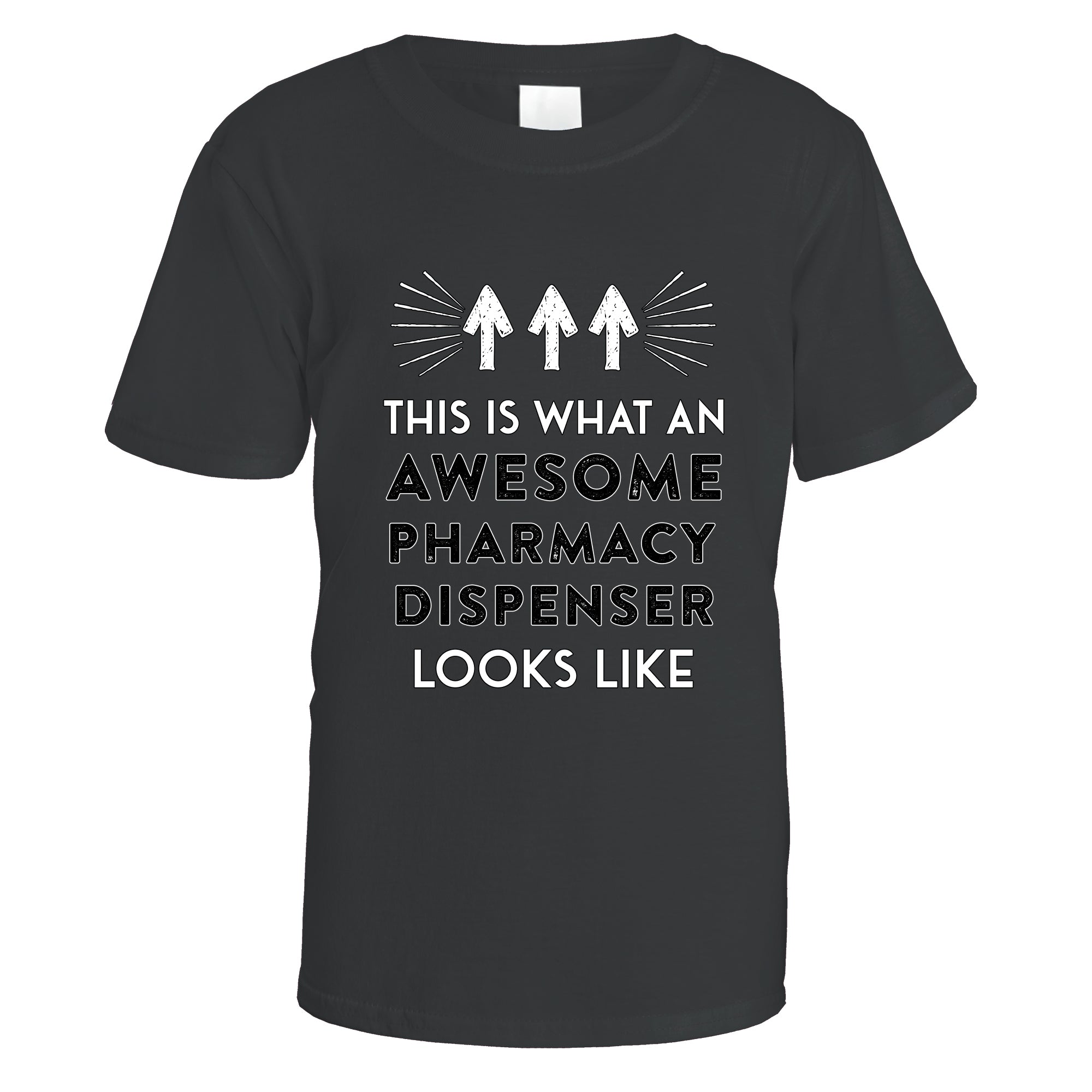awesome-pharmacy-dispenser-t-shirt - Black