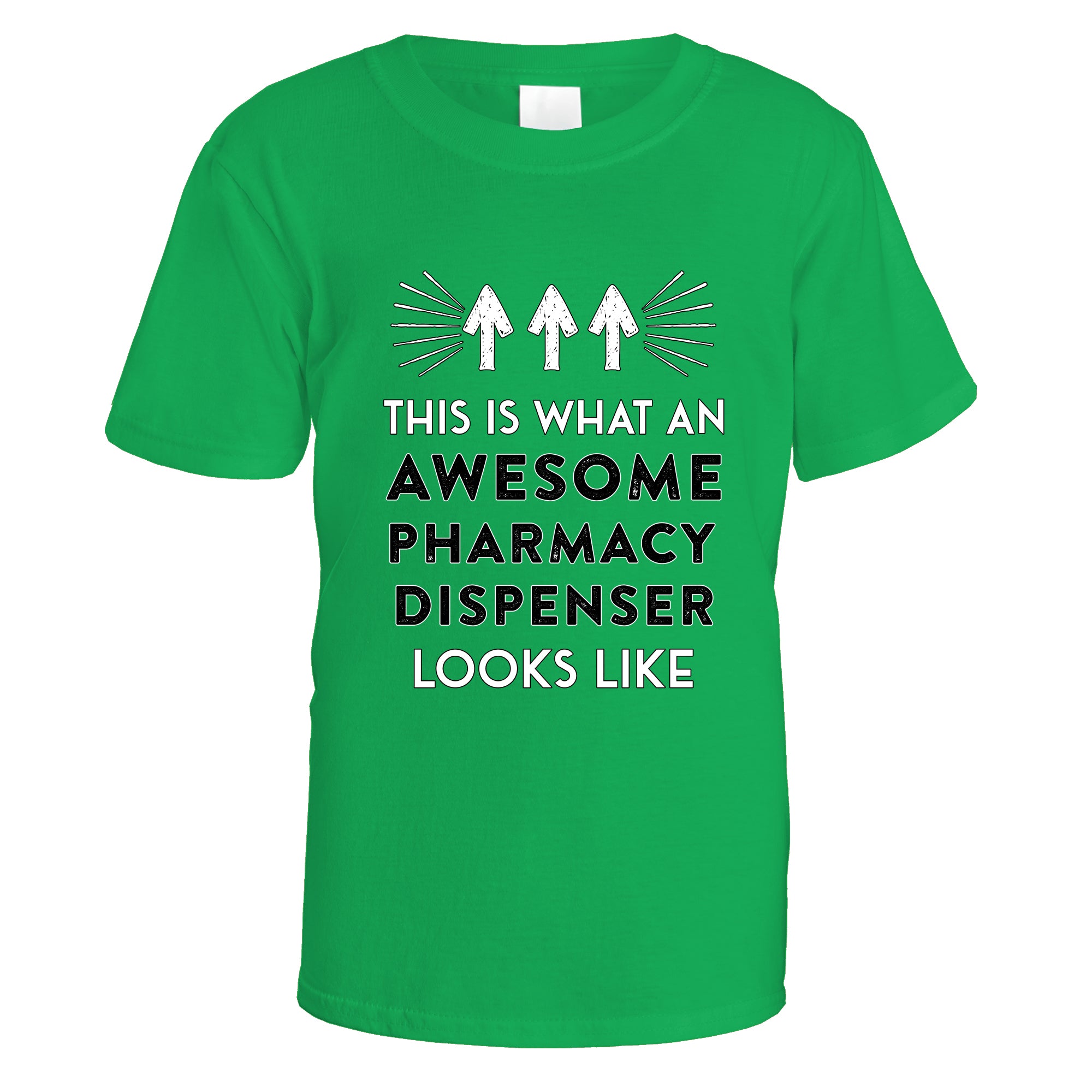 awesome-pharmacy-dispenser-t-shirt - Irish Green