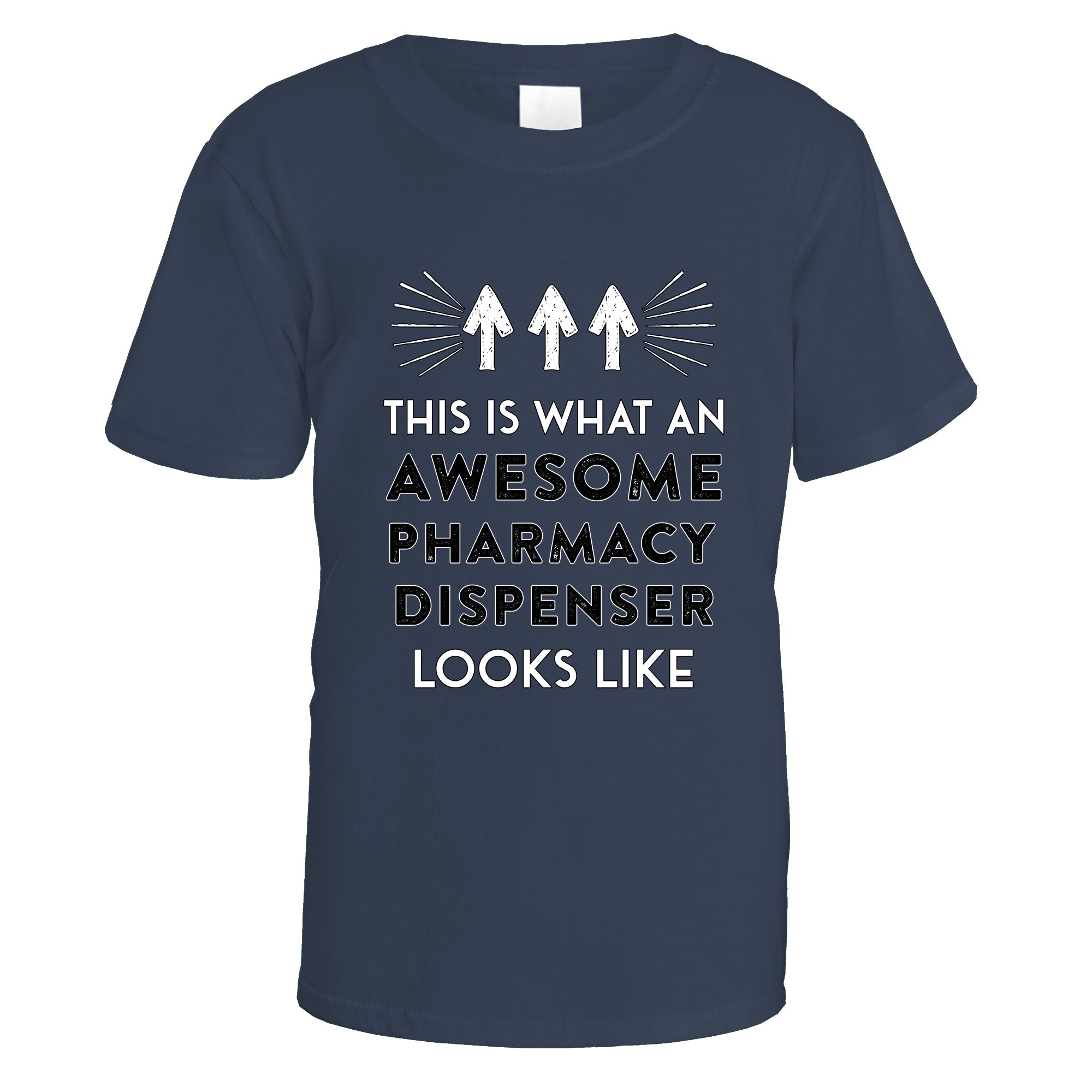 awesome-pharmacy-dispenser-t-shirt - Navy