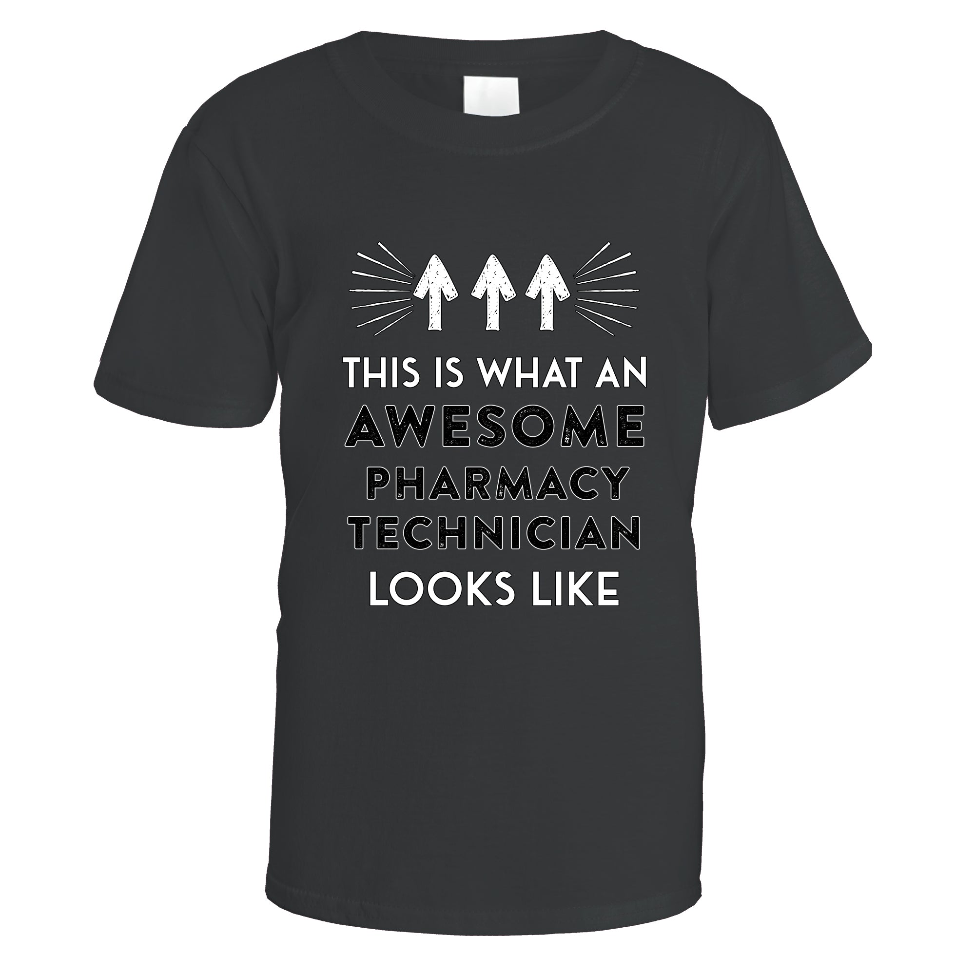 awesome-pharmacy-technician-t-shirt - Black