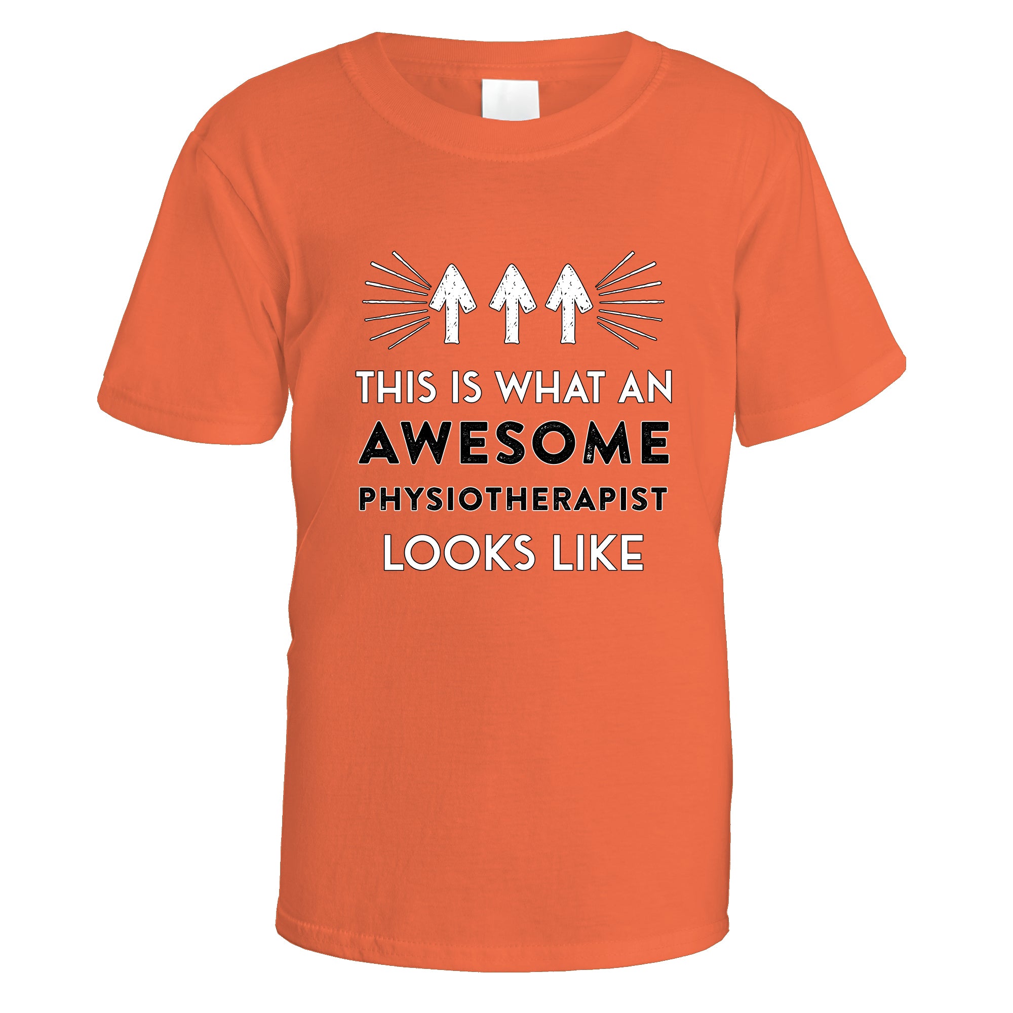 awesome-physiotherapist-t-shirt - Orange