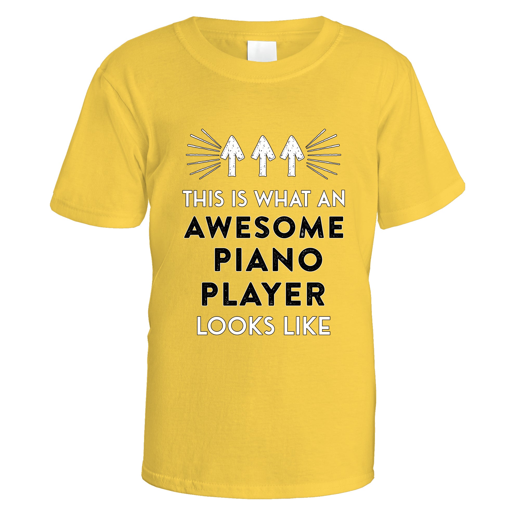 awesome-piano-player-t-shirt - Daisy