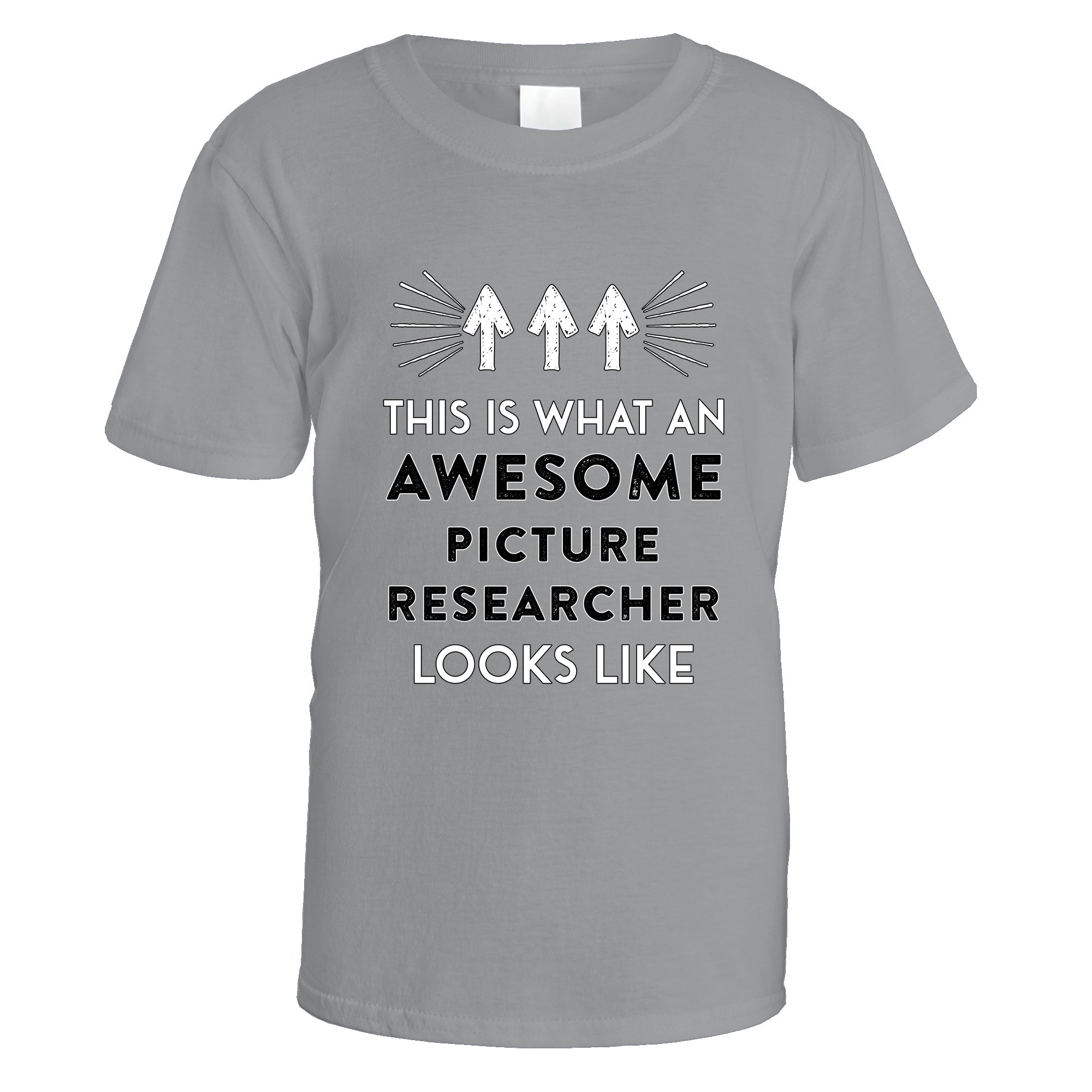 awesome-picture-researcher-t-shirt - Sports Grey