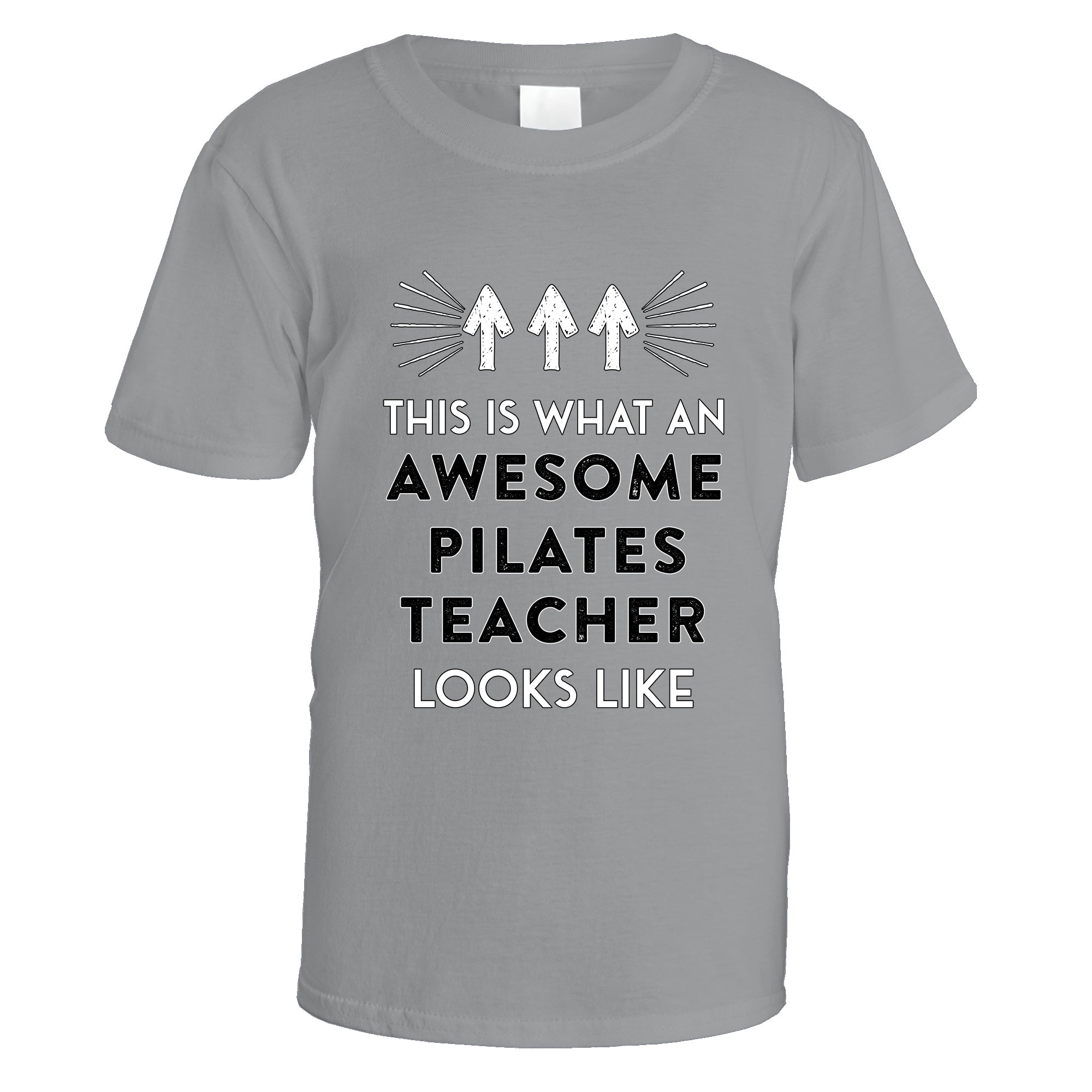 awesome-pilates-teacher-t-shirt - Sports Grey