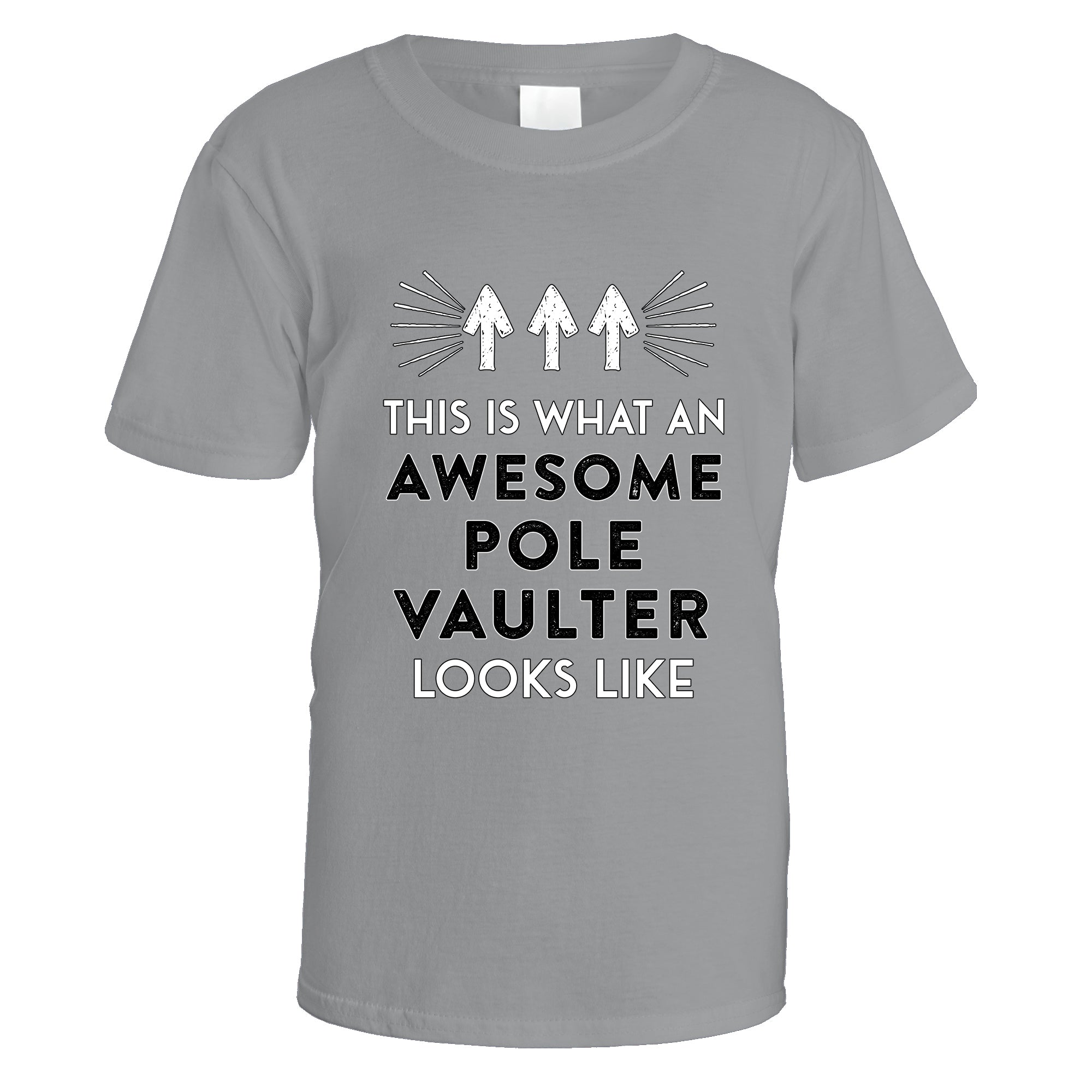 awesome-pole-vaulter-t-shirt - Sports Grey