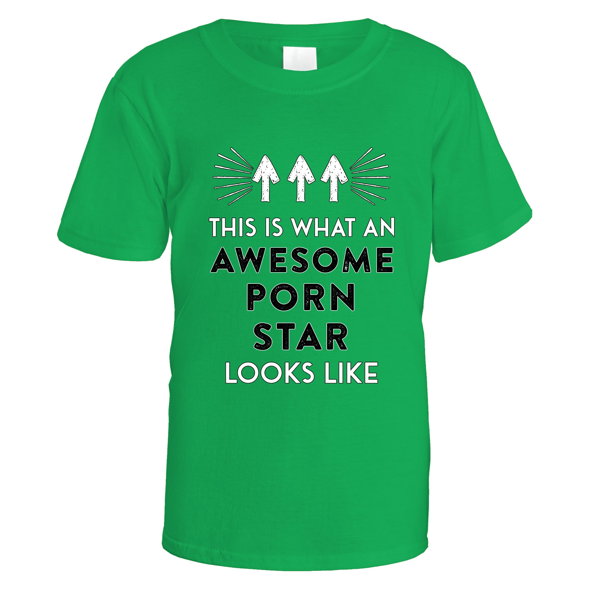awesome-porn-star-t-shirt - Irish Green