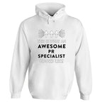 Awesome PR Specialist Hoodie - Arctic White / X Large