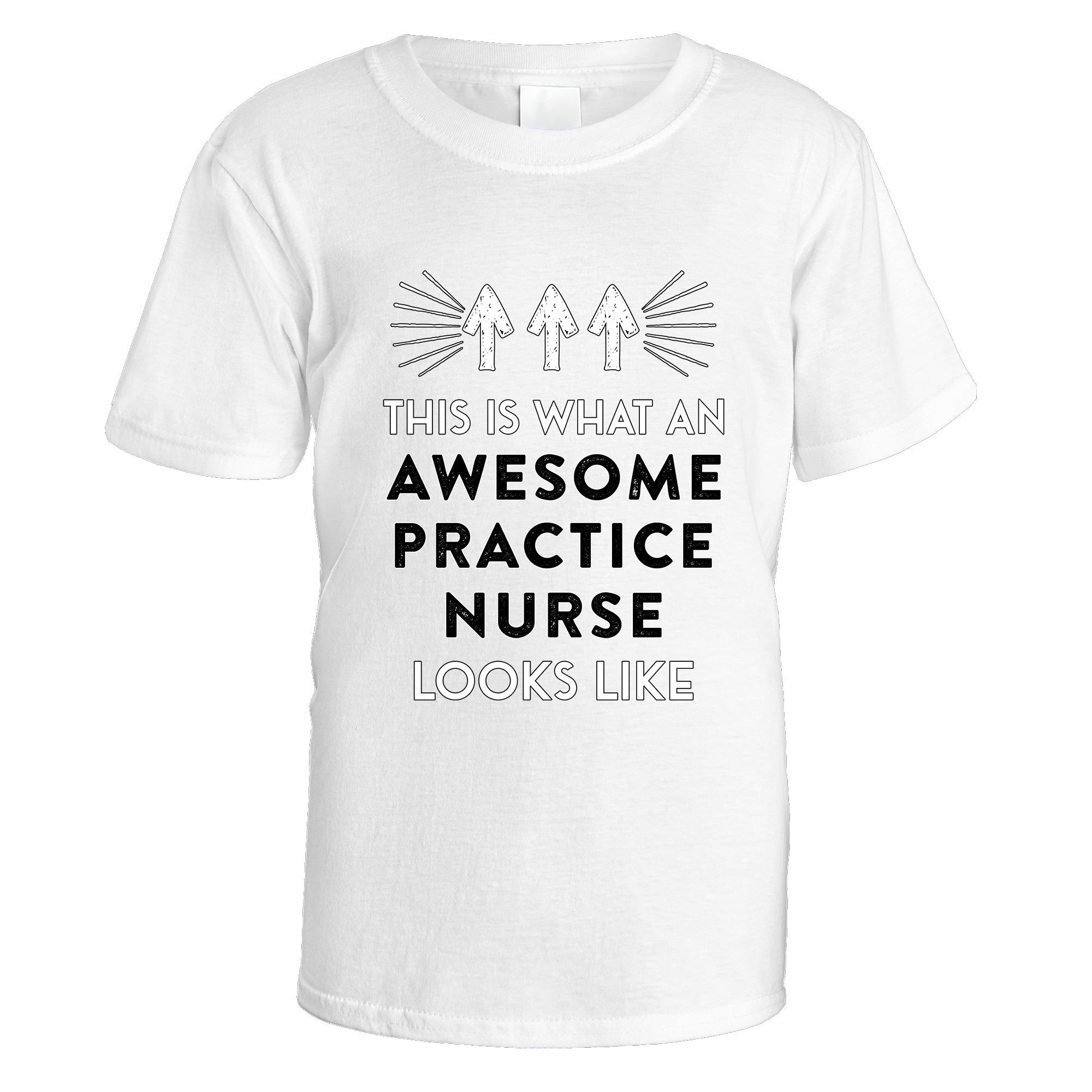 awesome-practice-nurse-t-shirt - White