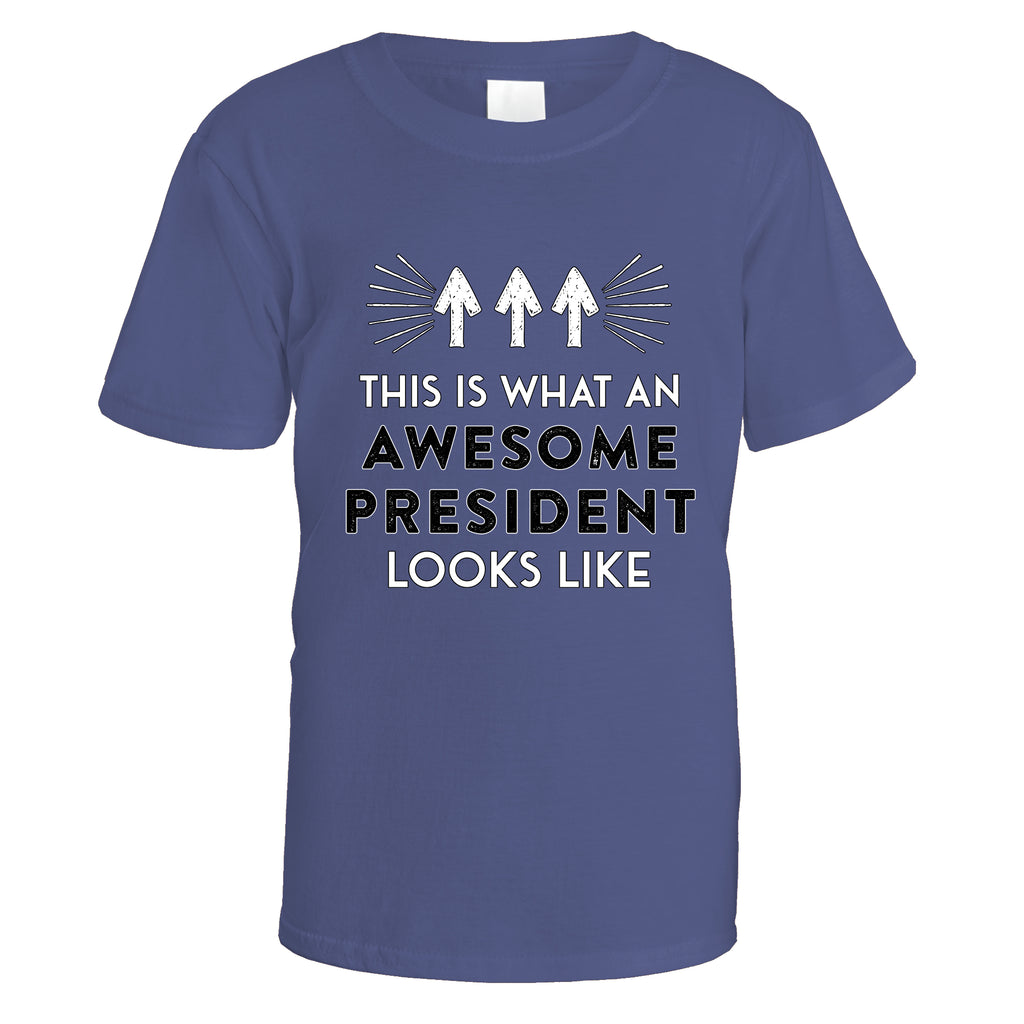 awesome-president-t-shirt - Purple