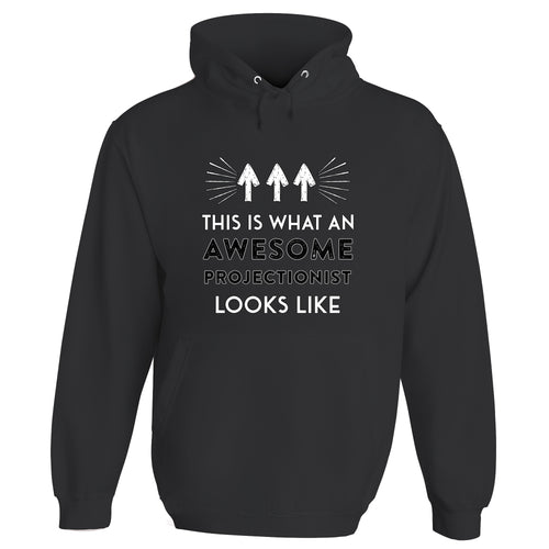 Awesome Projectionist Hoodie - Storm Grey / Small