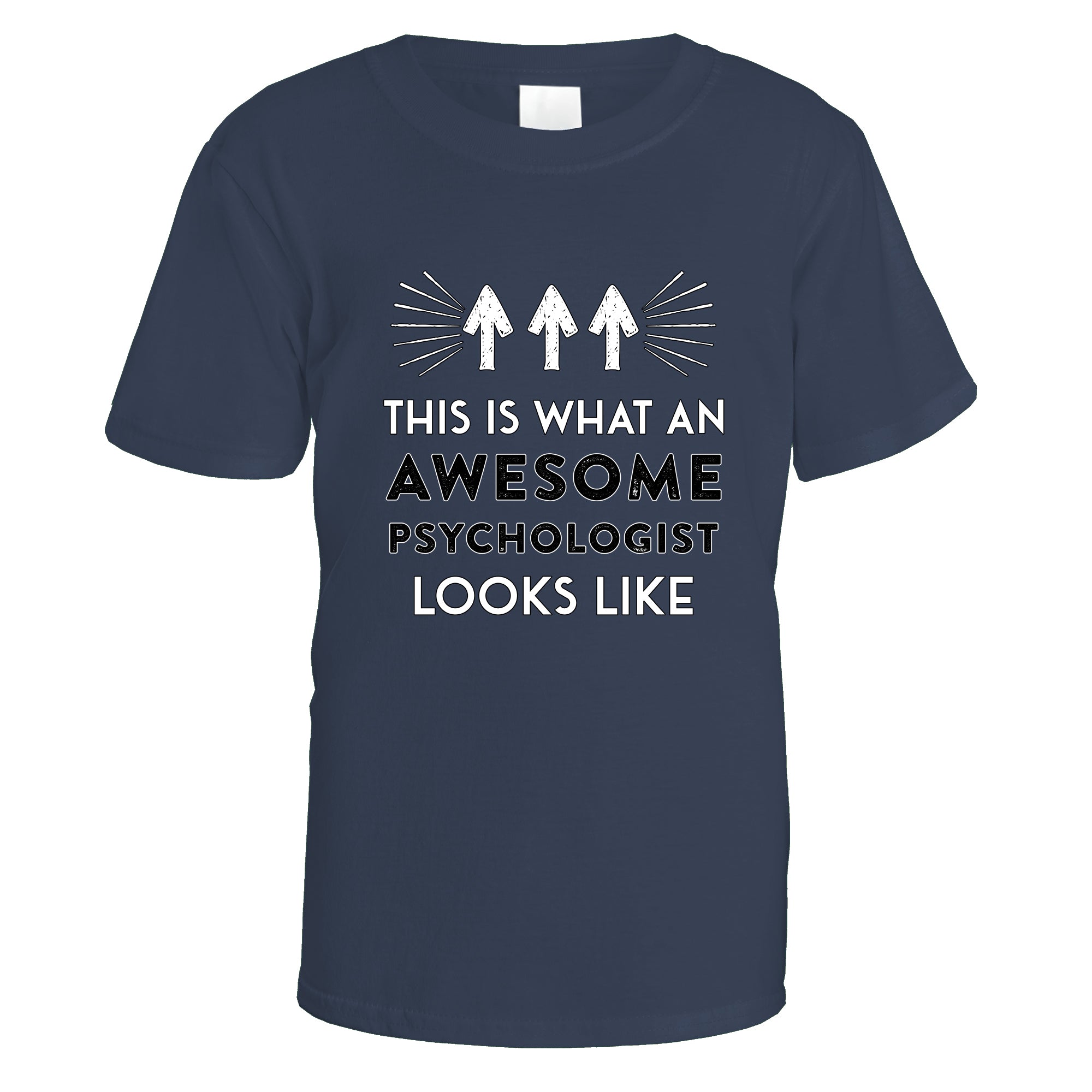 awesome-psychologist-t-shirt - Navy