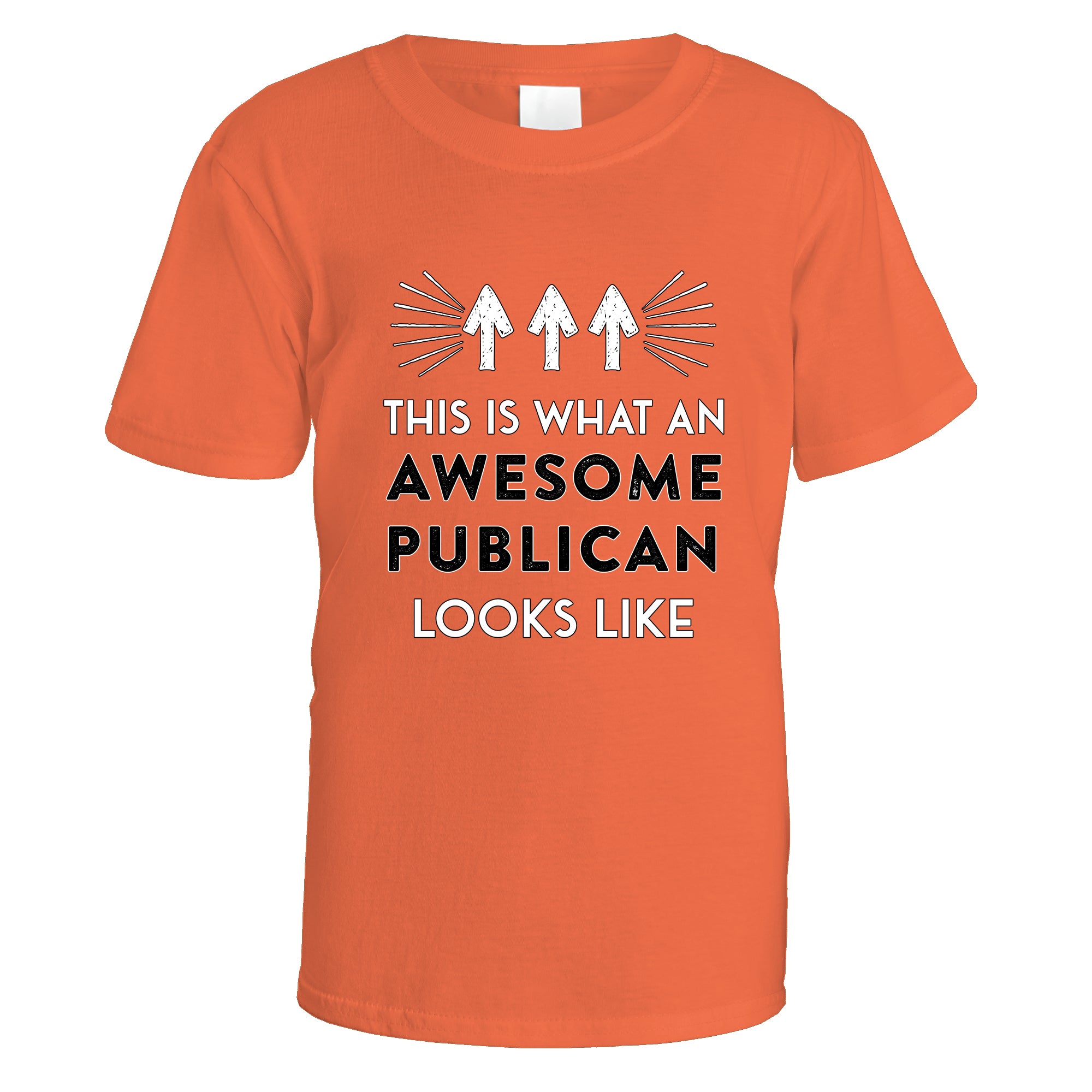 awesome-publican-t-shirt - Orange