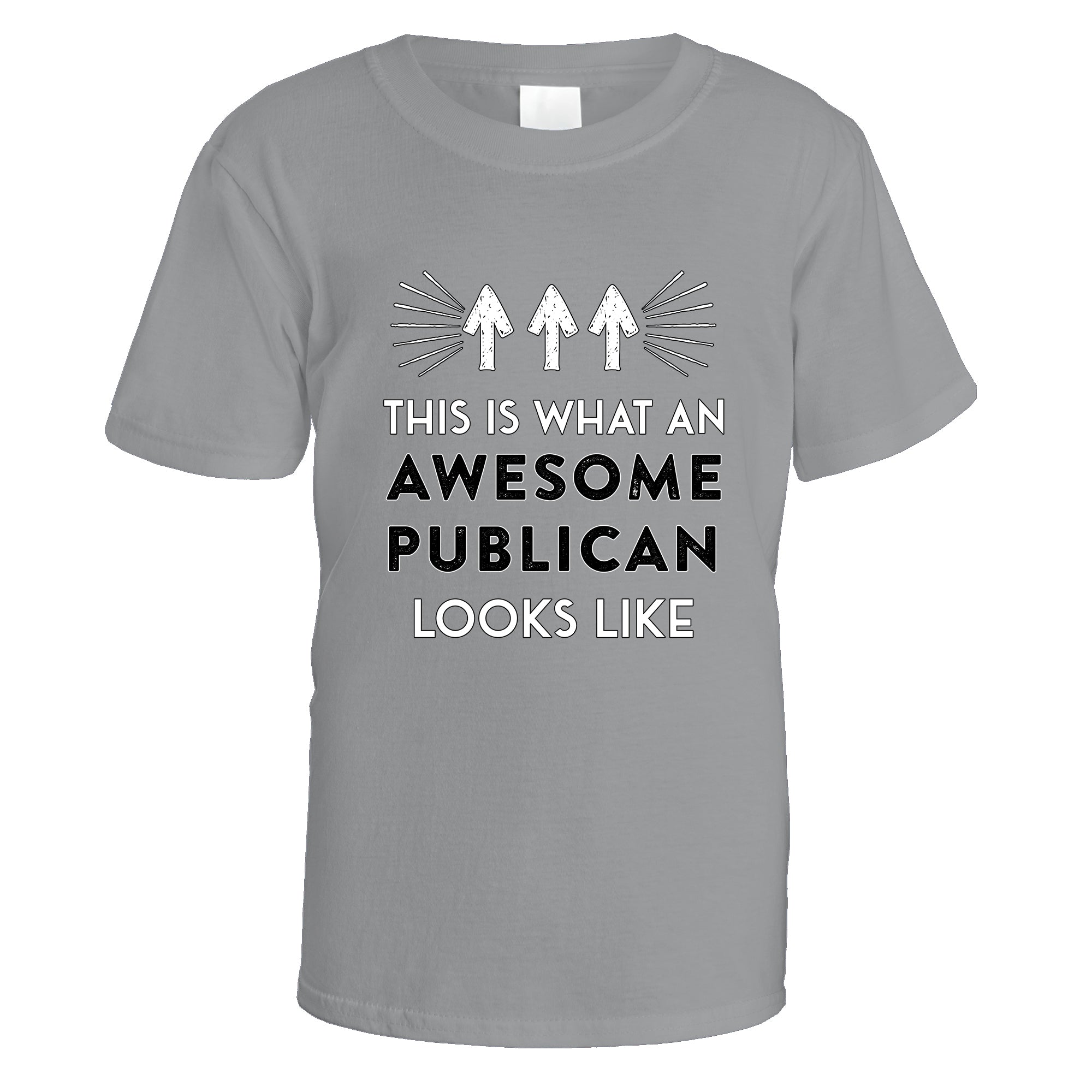 awesome-publican-t-shirt - Sports Grey