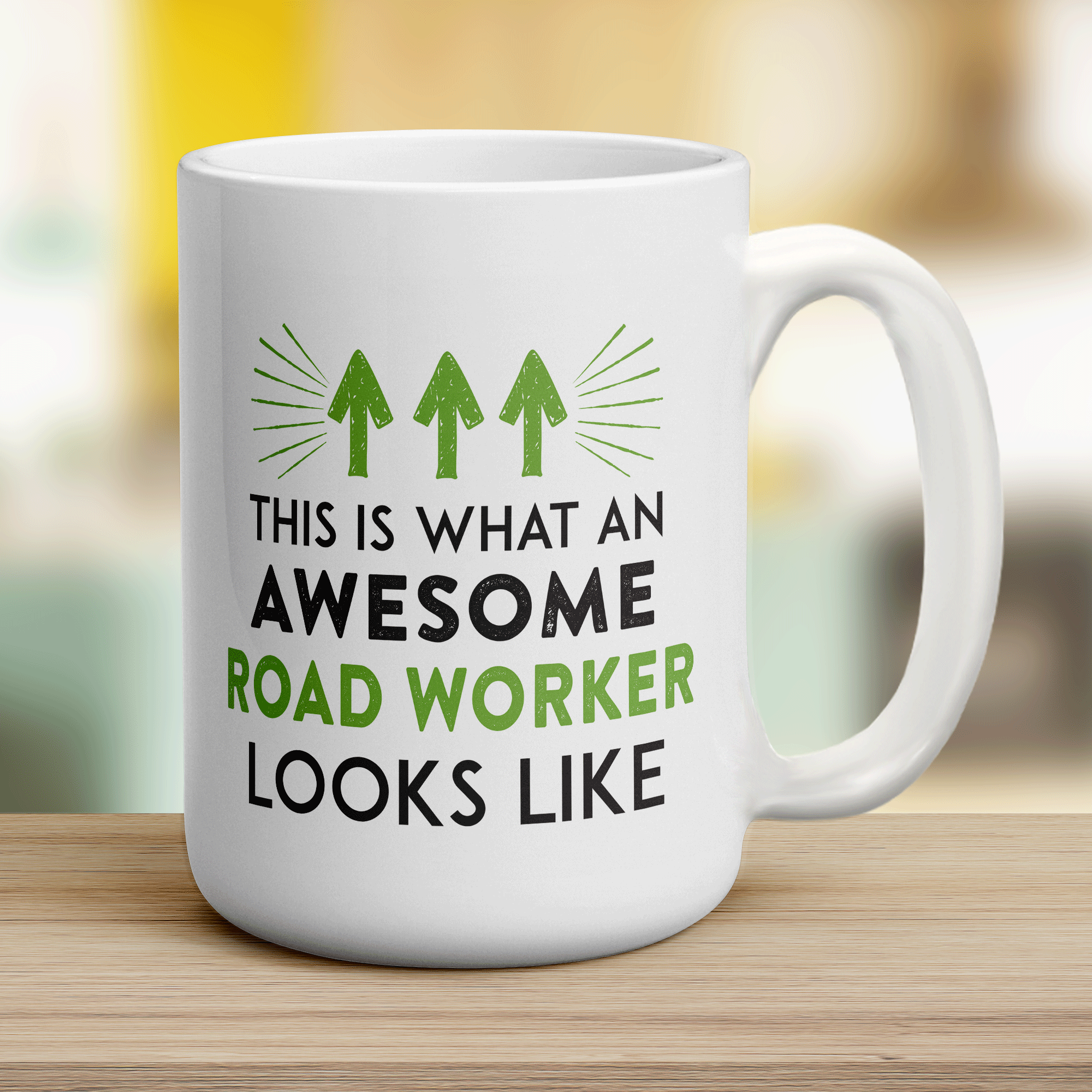 This Is What An Awesome Road Worker Looks Like Mug