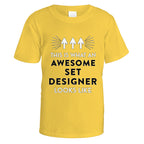 Awesome Set Designer T-Shirt