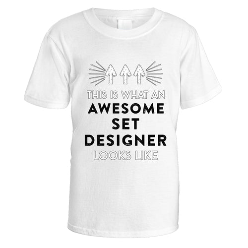 Awesome Set Designer T-Shirt - Small / White