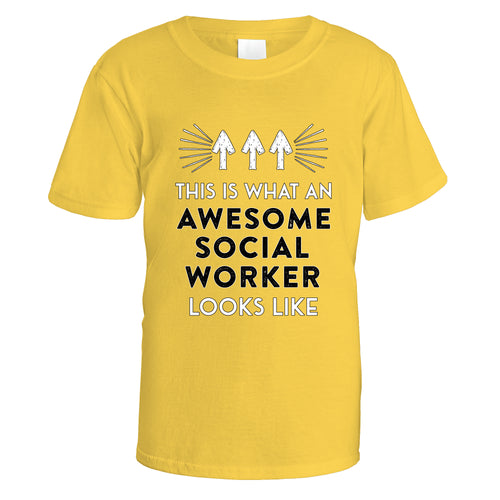 Awesome Social Worker T-Shirt