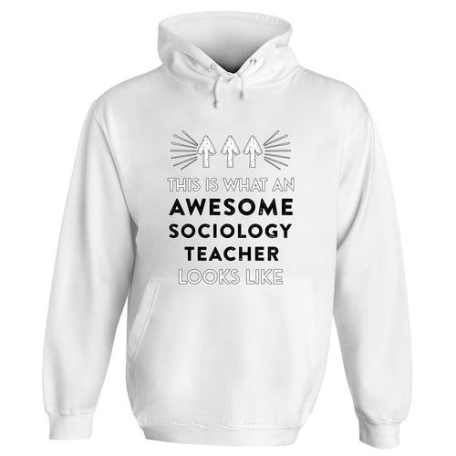 Awesome Sociology Teacher Hoodie - Default Title