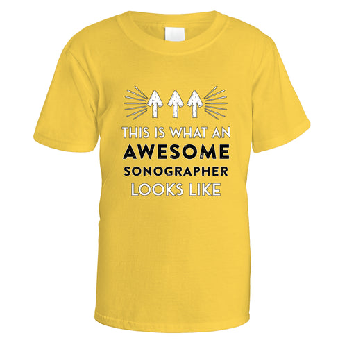 Awesome Sonographer T-Shirt
