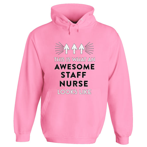 Awesome Staff Nurse Hoodie