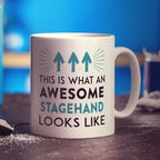 This Is What An Awesome Stagehand Looks Like Mug - Standard 330ml (11oz) / White