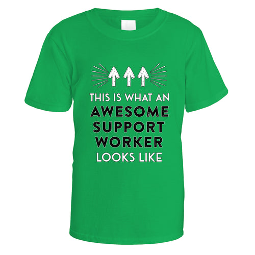 Awesome Support Worker T-Shirt