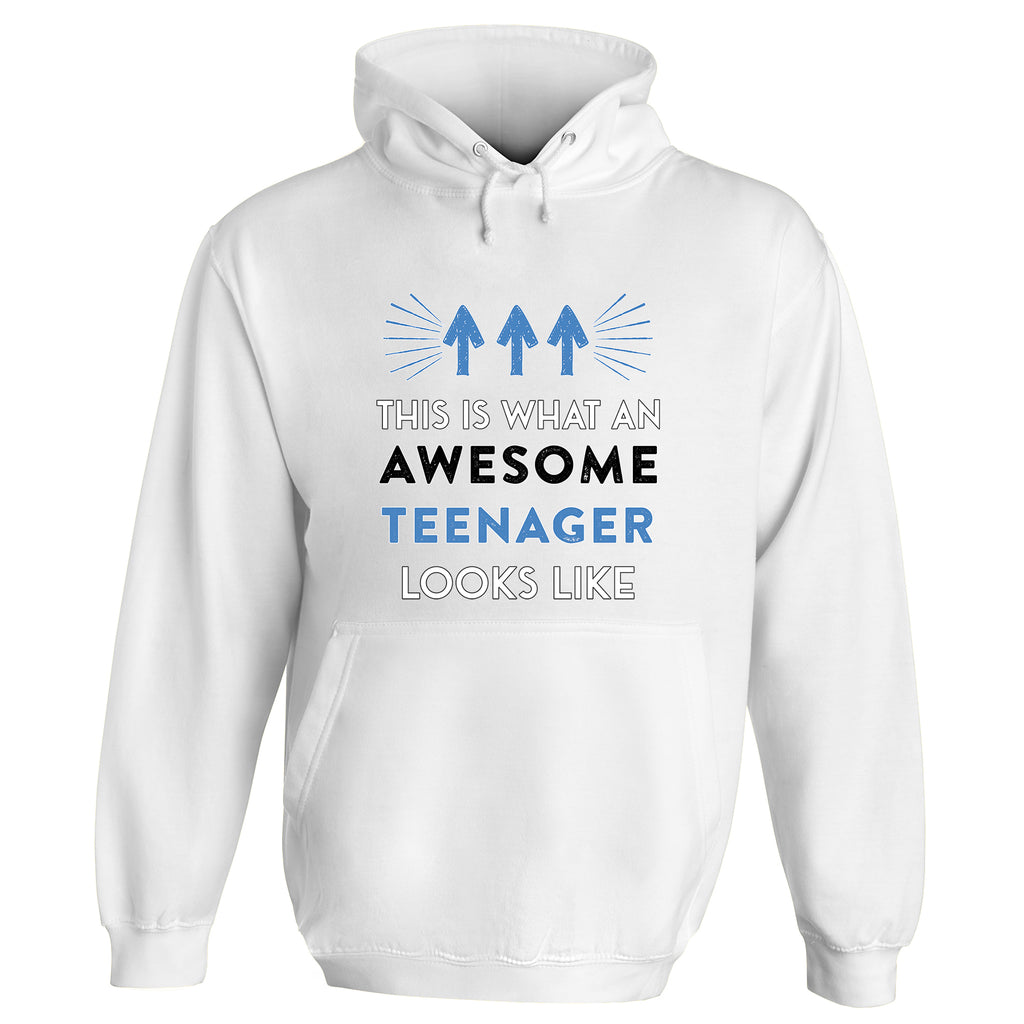 Awesome Teenager Hoodie (Blue Design)