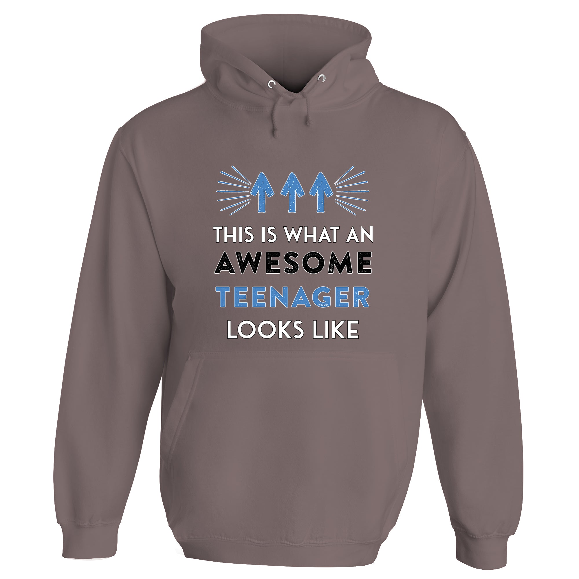 Awesome Teenager Hoodie (Blue Design)