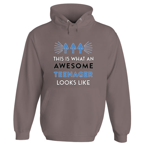Awesome Teenager Hoodie (Blue Design)