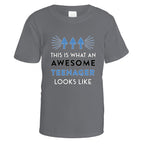 Awesome Teenager T-Shirt (Blue Design)
