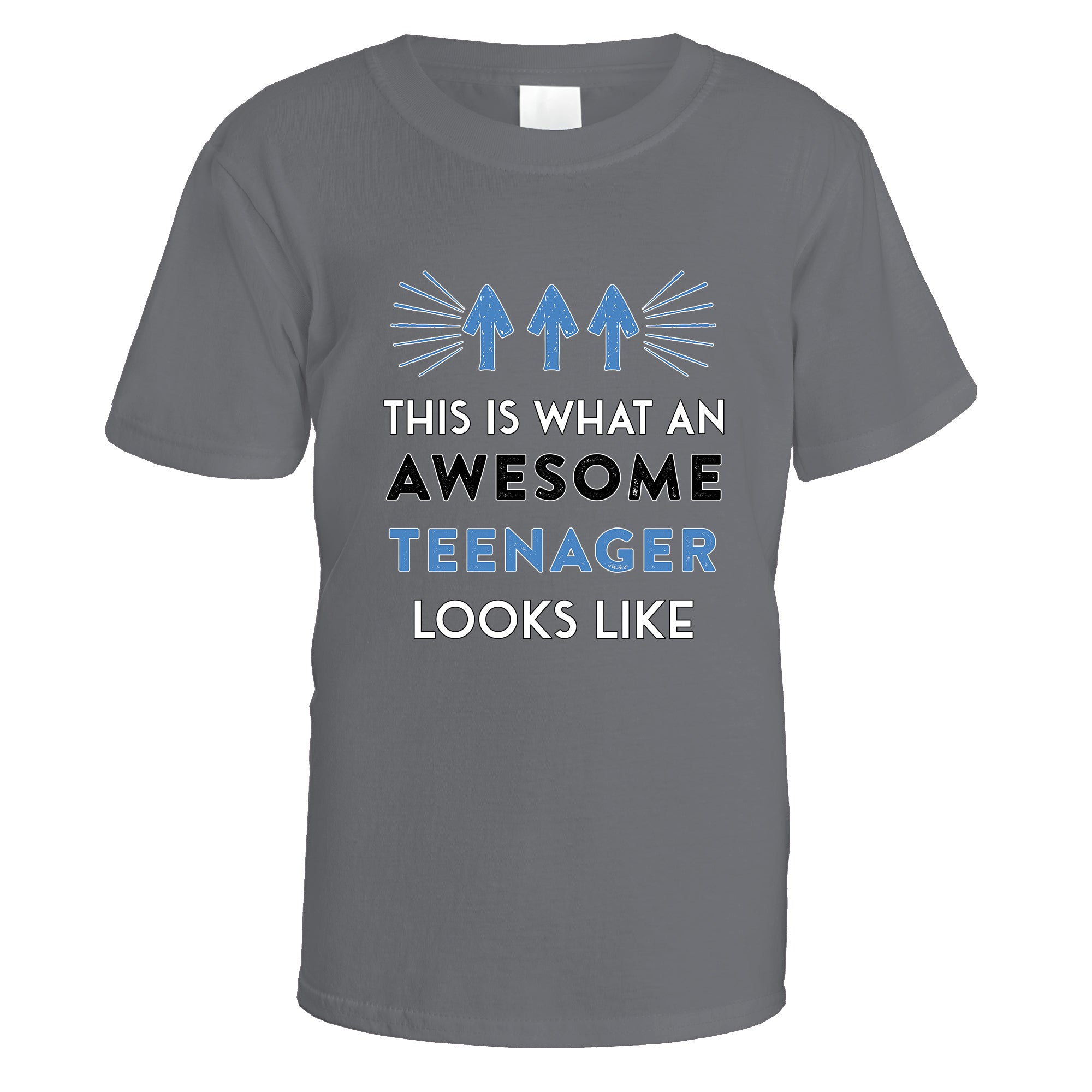 Awesome Teenager T-Shirt (Blue Design)