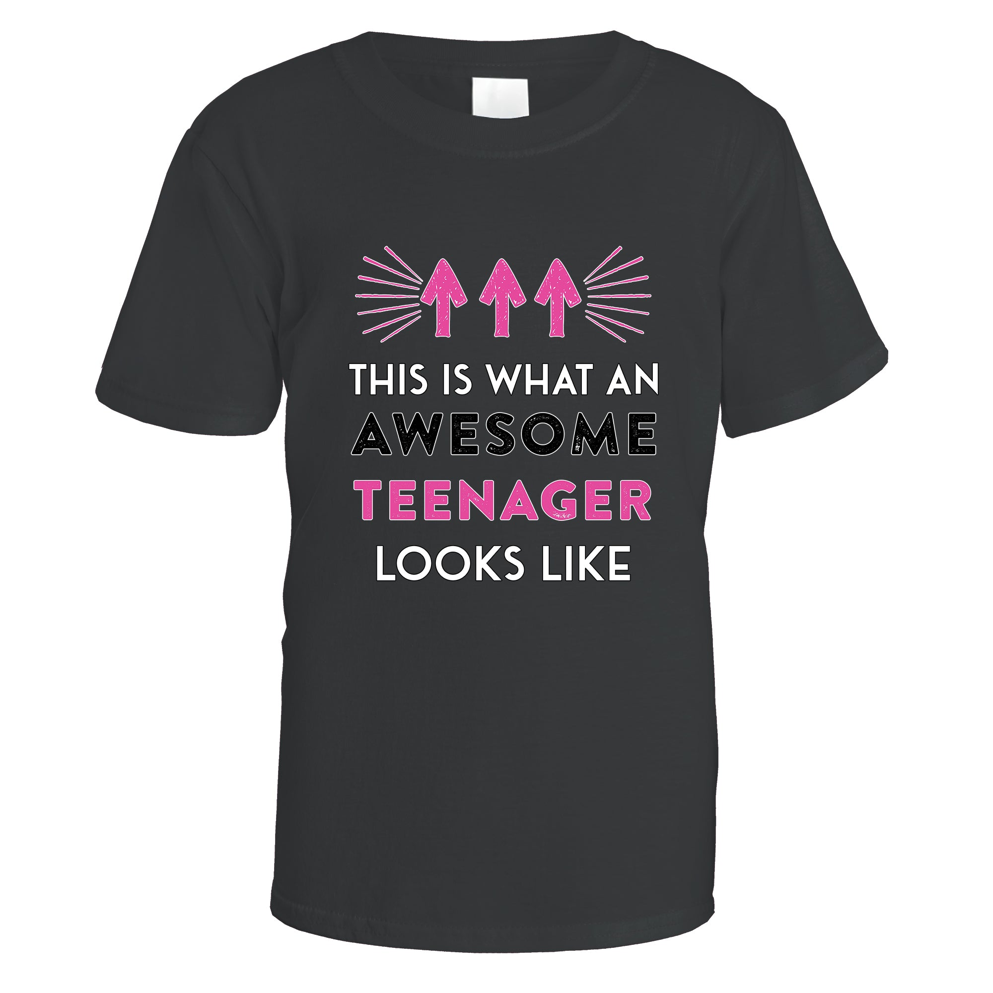 Awesome Teenager T-Shirt (Pink Design)