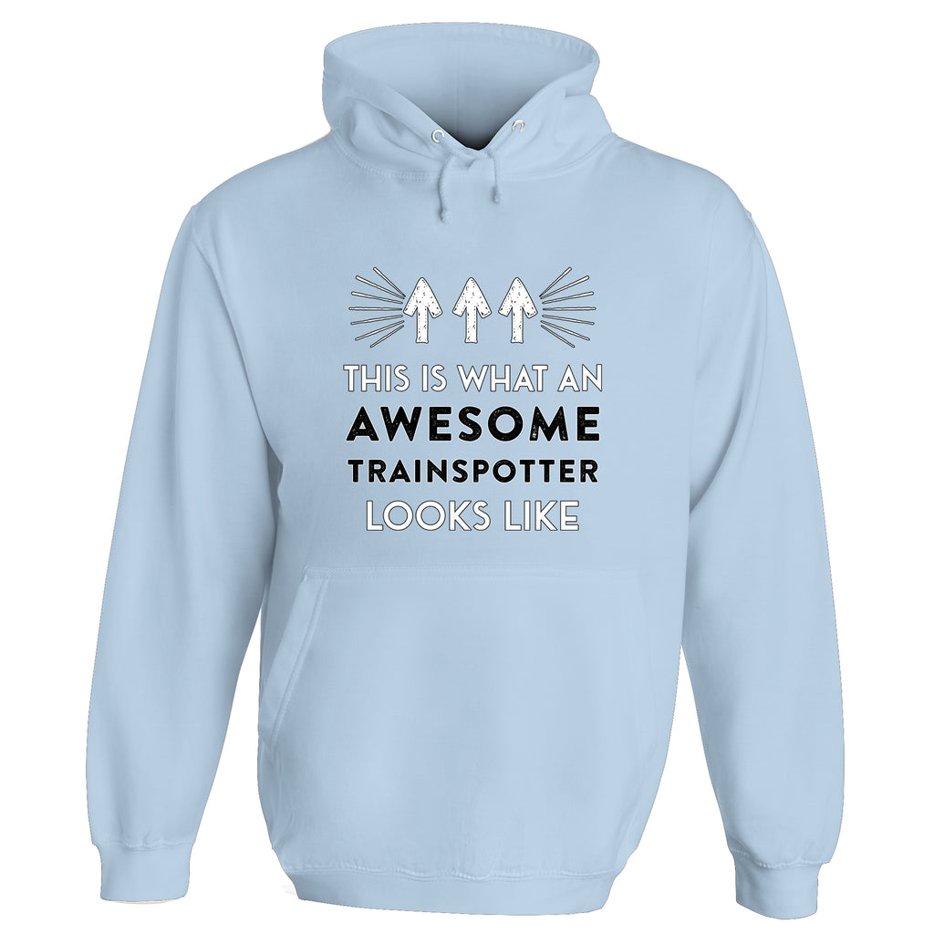 Awesome Trainspotter Hoodie