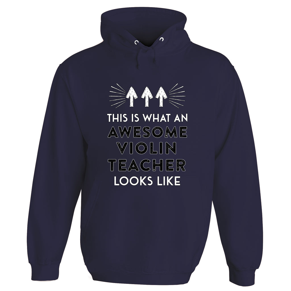Awesome Violin Teacher Hoodie