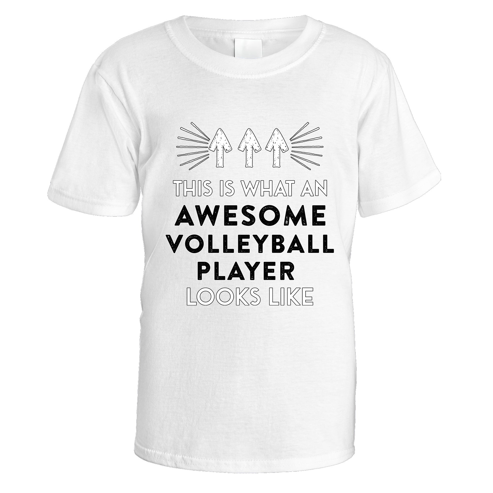 Awesome Volleyball Player T-Shirt