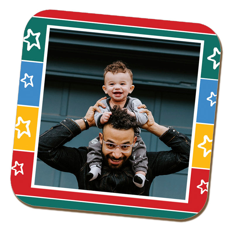 Awesome Daddy Photo Coaster