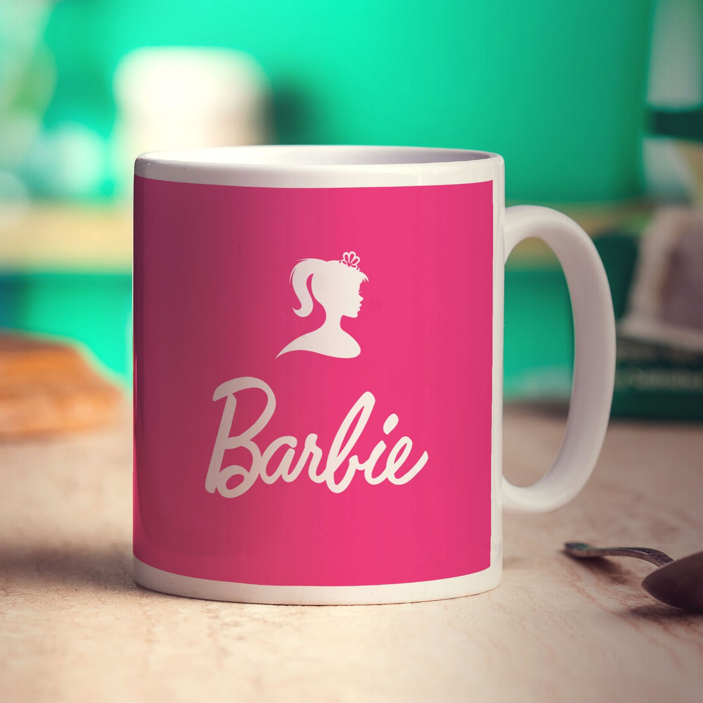 Pink Personalised Name Mug