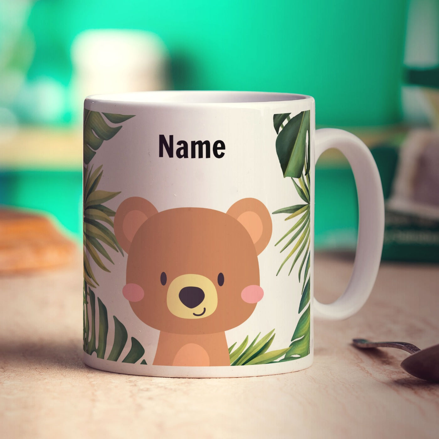 Personalised Bear Mug