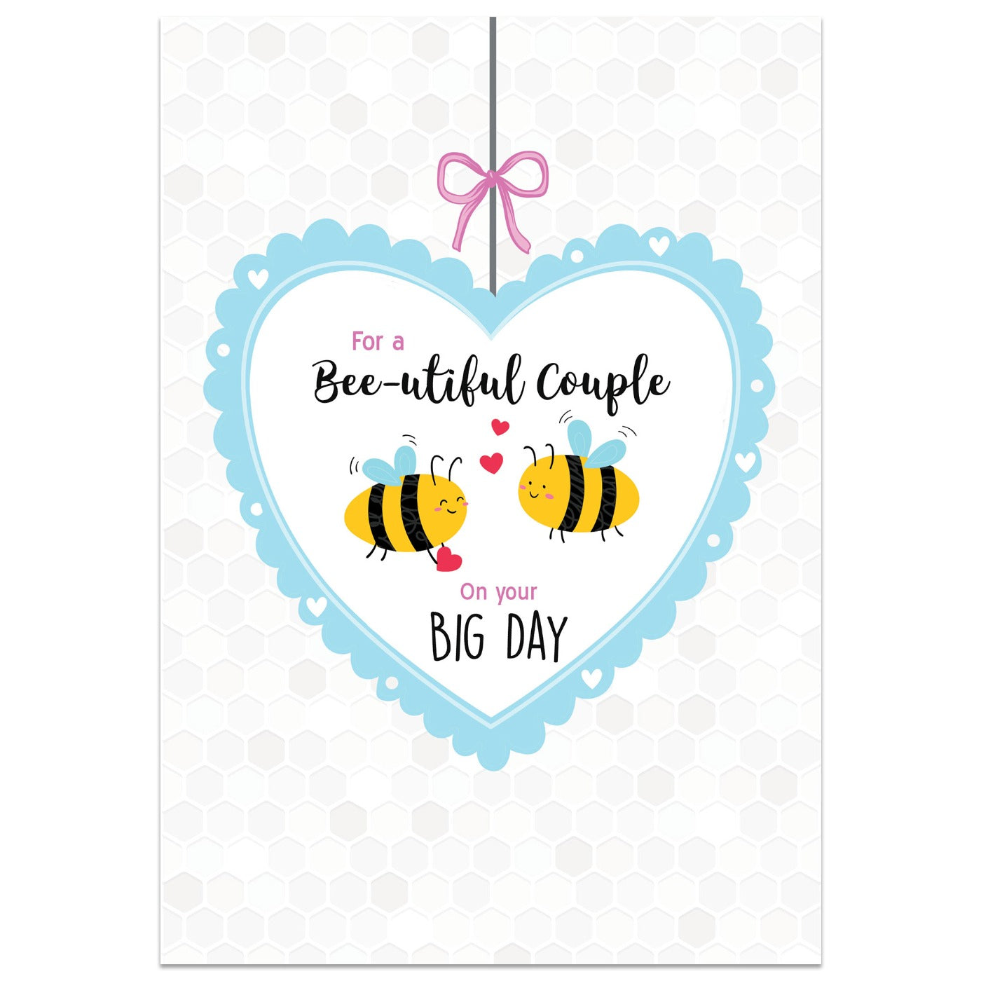 For a Bee-utiful Couple Wedding Card