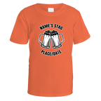 Beer Glasses Stag Do T-Shirt