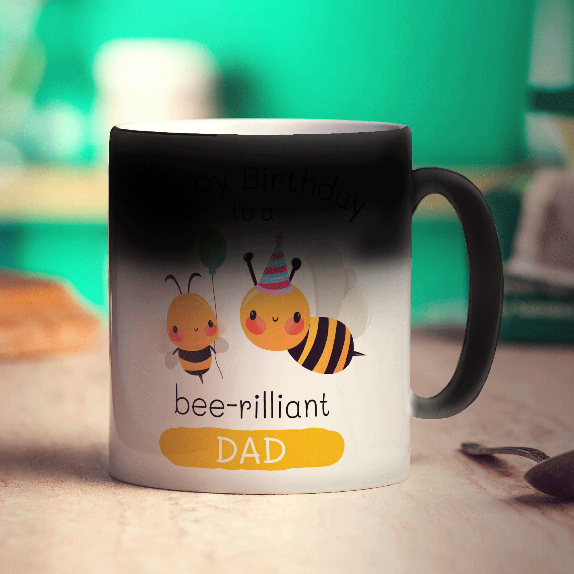 Bee-Rilliant Dad Birthday Mug