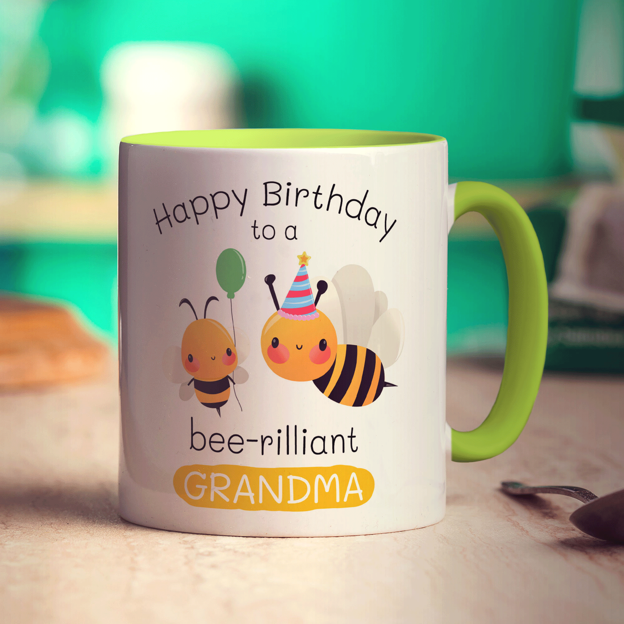 Bee-Rilliant Grandma Birthday Mug
