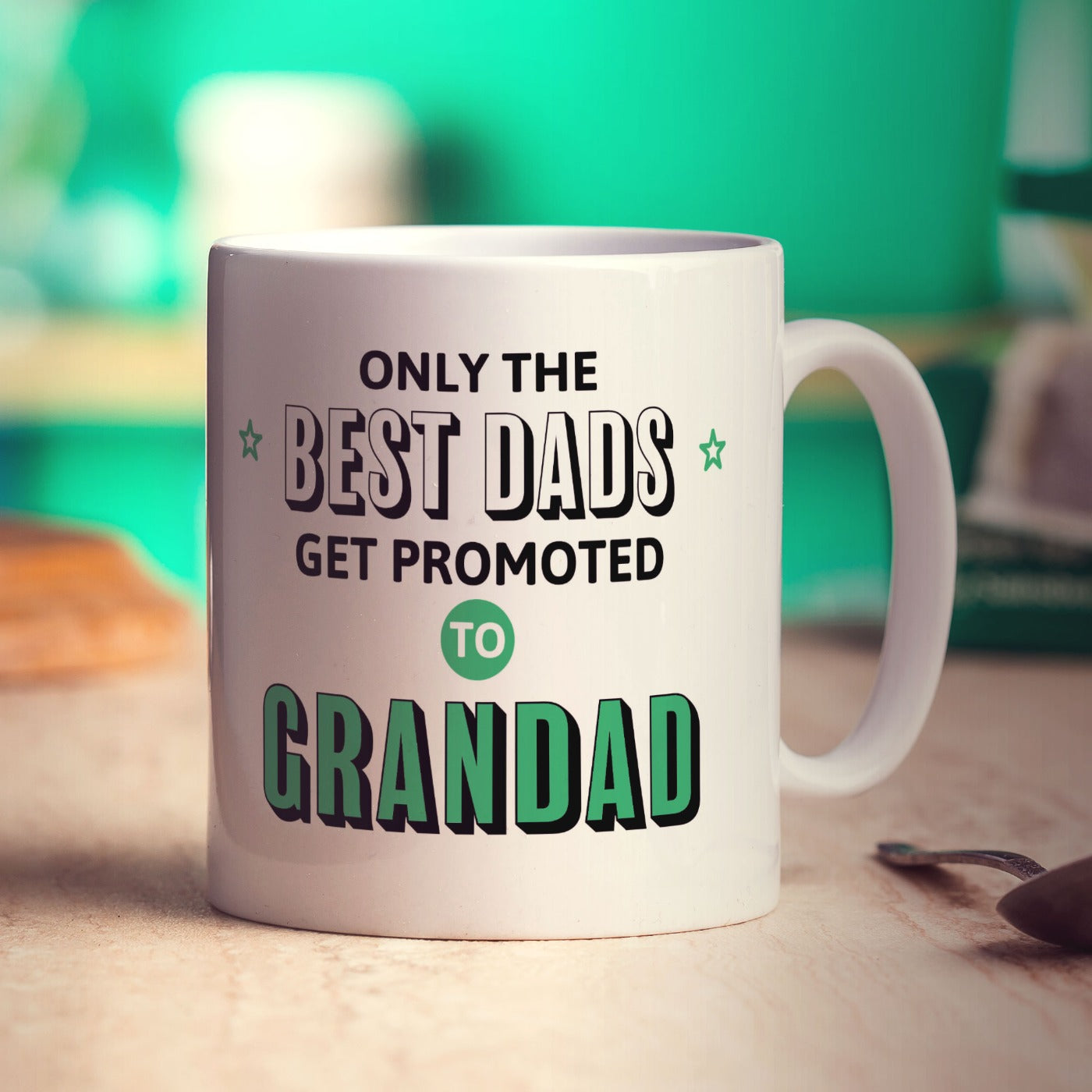 Only the Best Dads Get Promoted to Grandad Mug