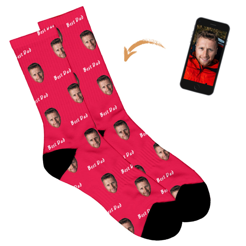 Best Dad Personalised Socks