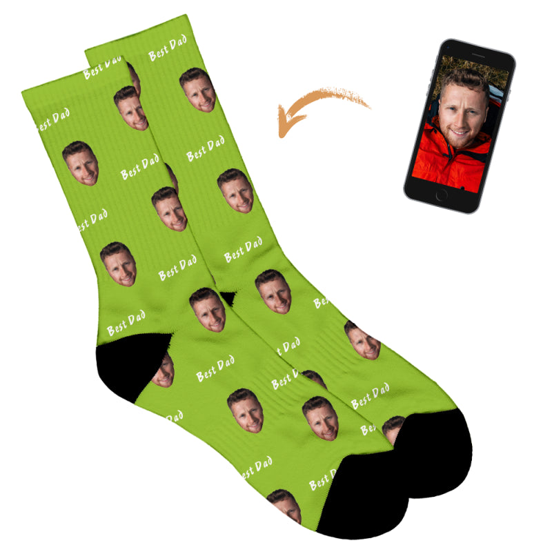 Best Dad Personalised Socks