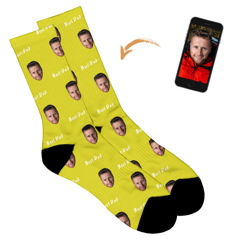 Best Dad Personalised Socks